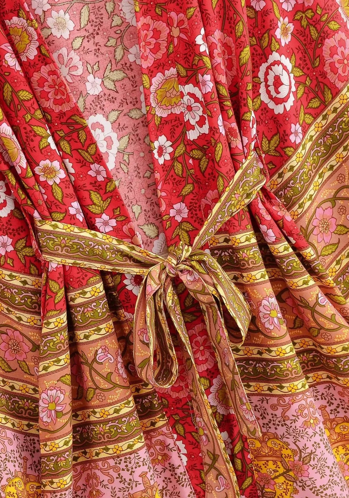 Kimono court rouge | Momoka