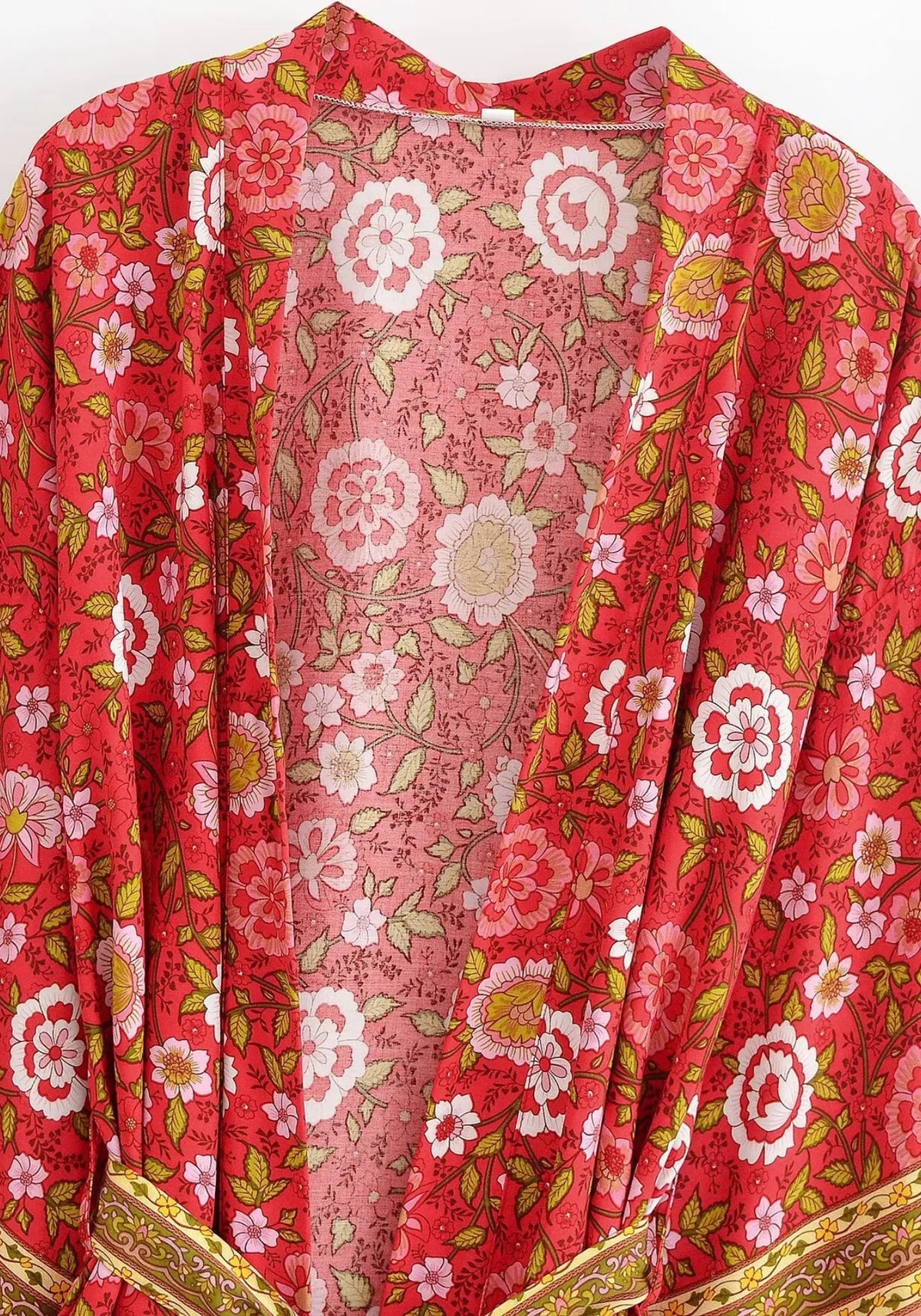 Kimono court rouge | Momoka