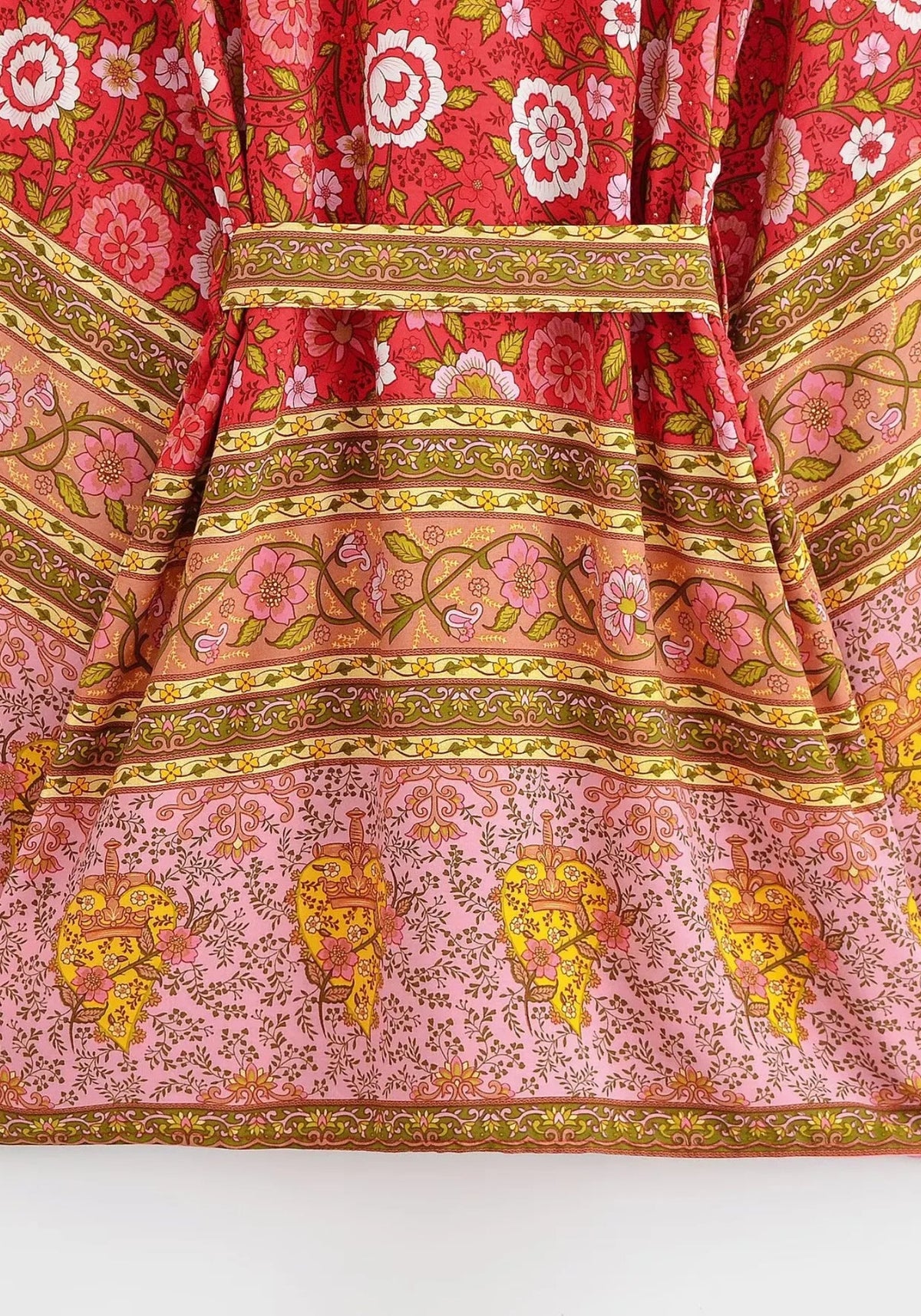 Kimono court rouge | Momoka