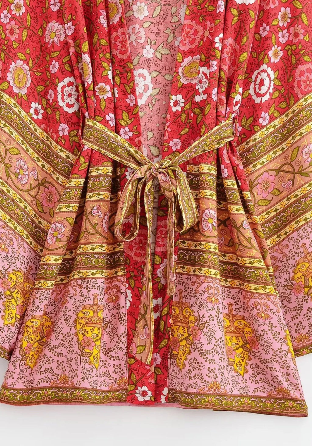 Kimono court rouge | Momoka