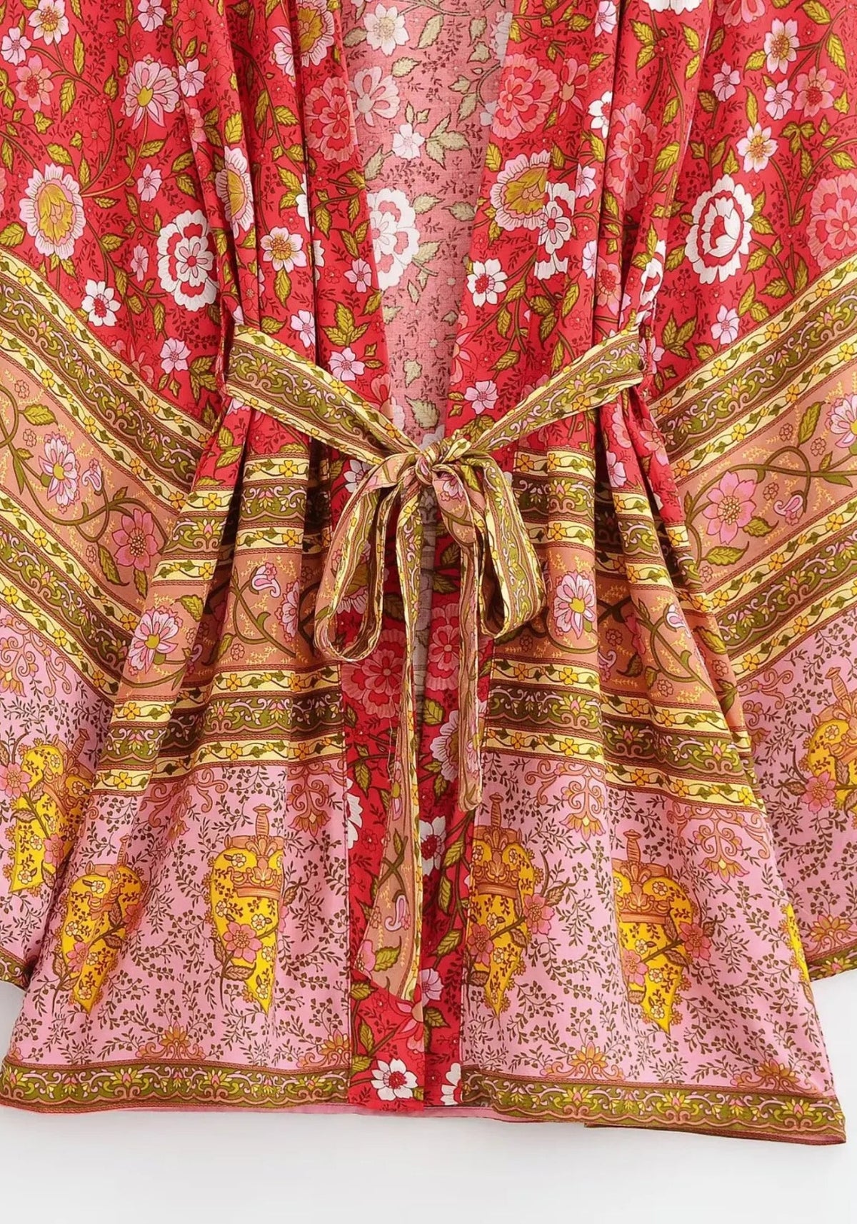 Kimono court rouge | Momoka