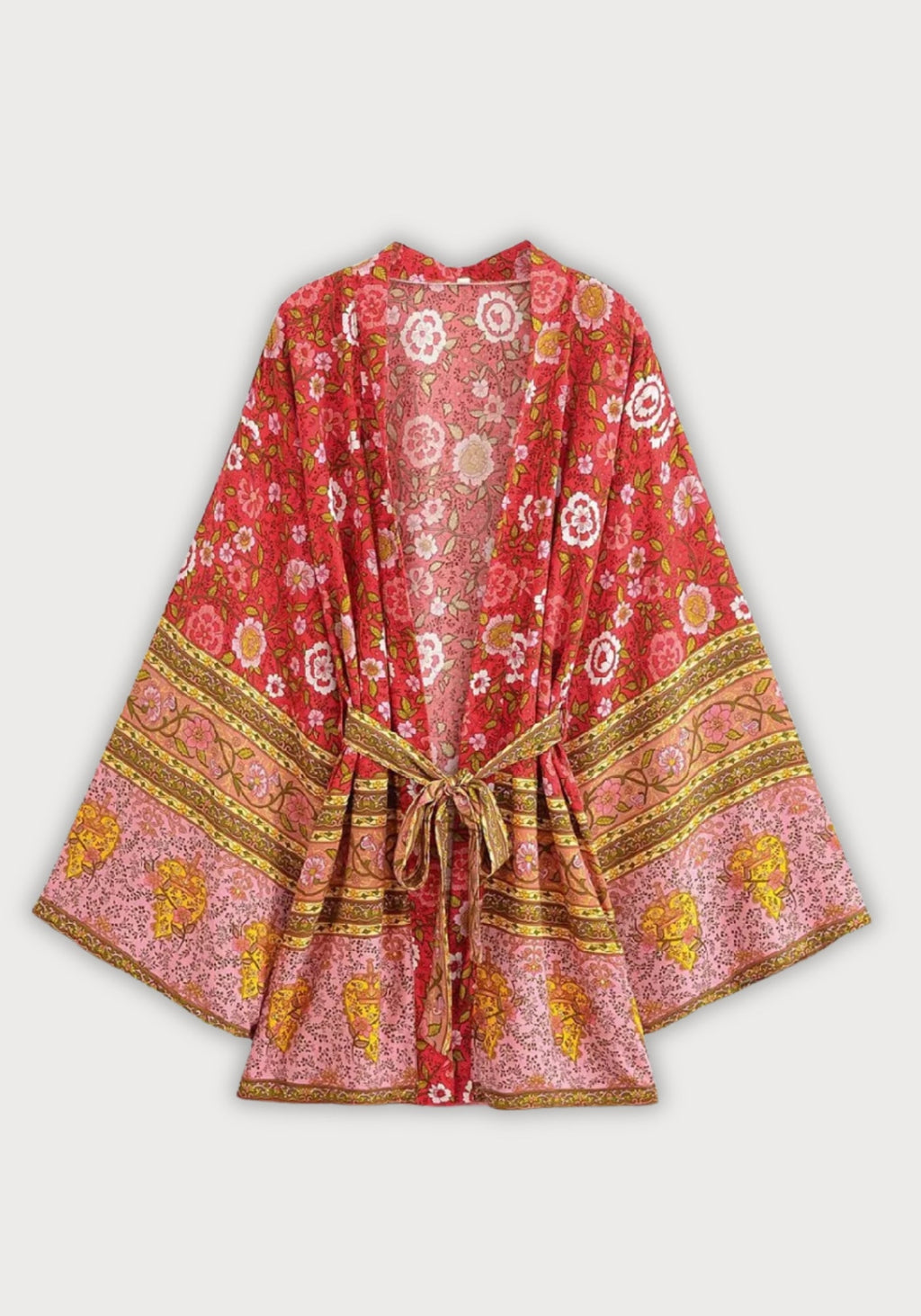 Kimono court rouge | Momoka