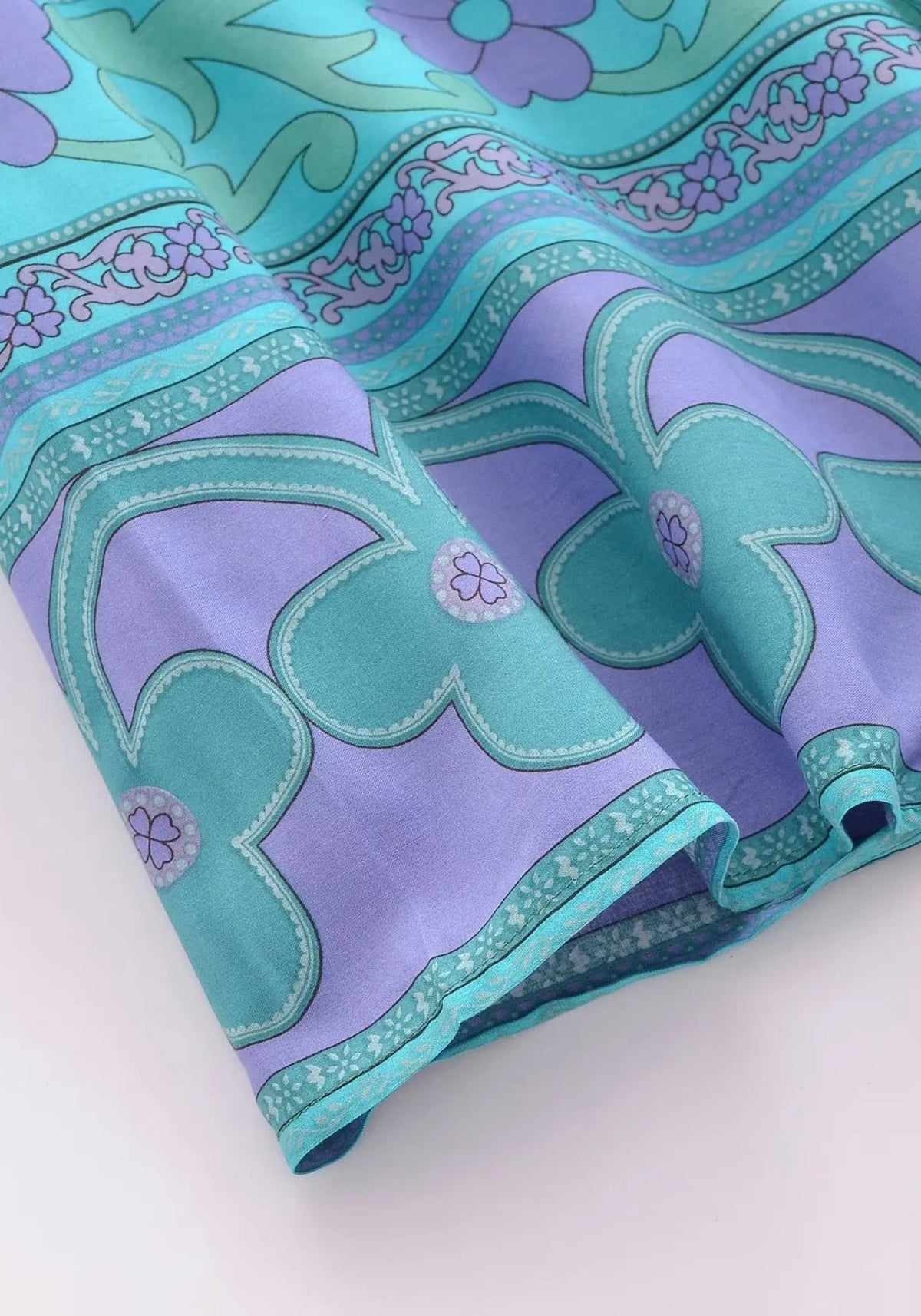 Kimono court turquoise | Aoi