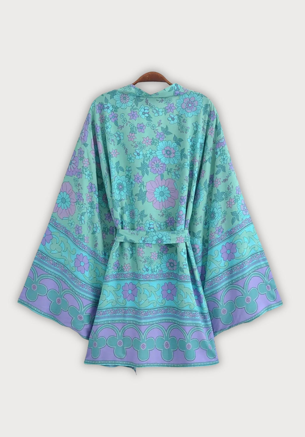 Kimono court turquoise | Aoi