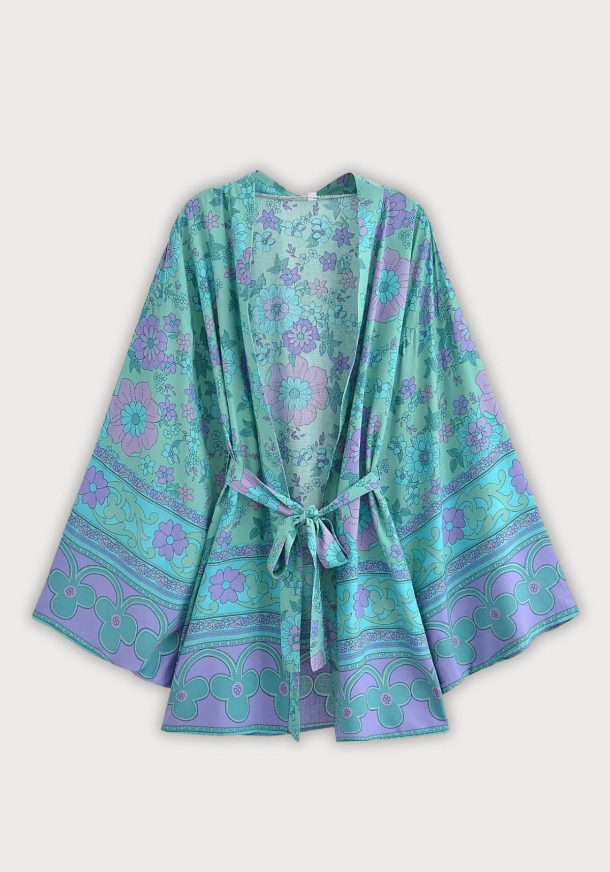 Kimono court turquoise | Aoi