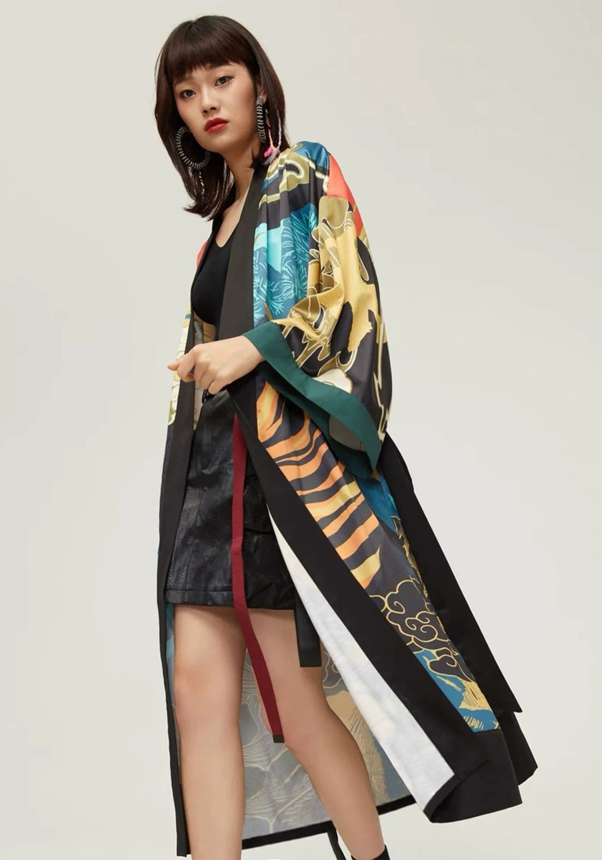Kimono japonais long | Kiba