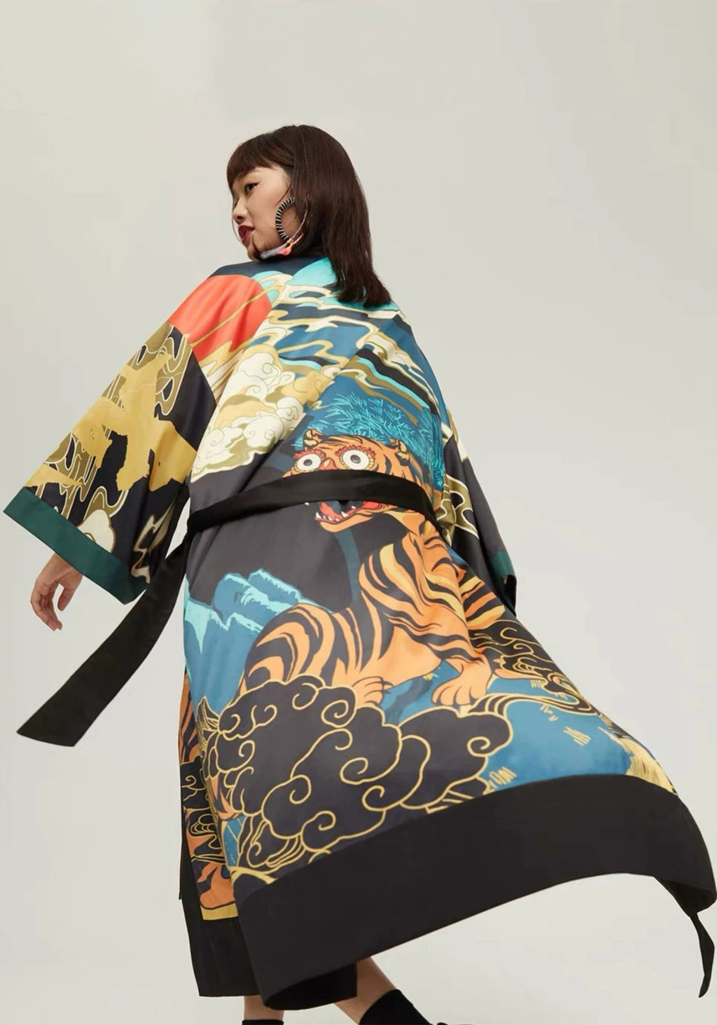 Kimono japonais long | Kiba