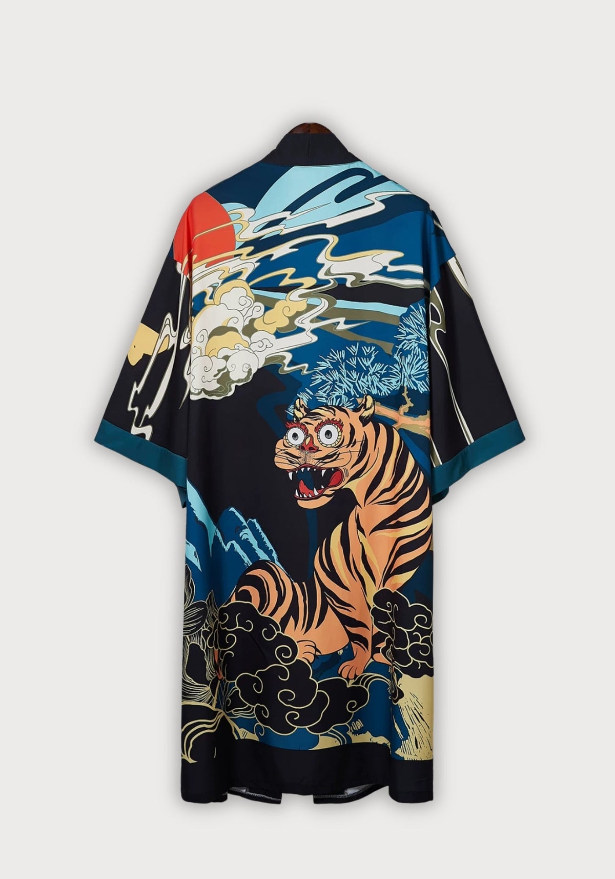 Kimono japonais long | Kiba