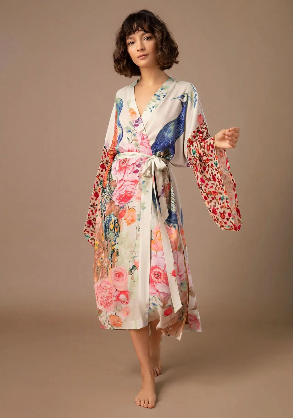 Kimono long de plage | Cache-Cœur