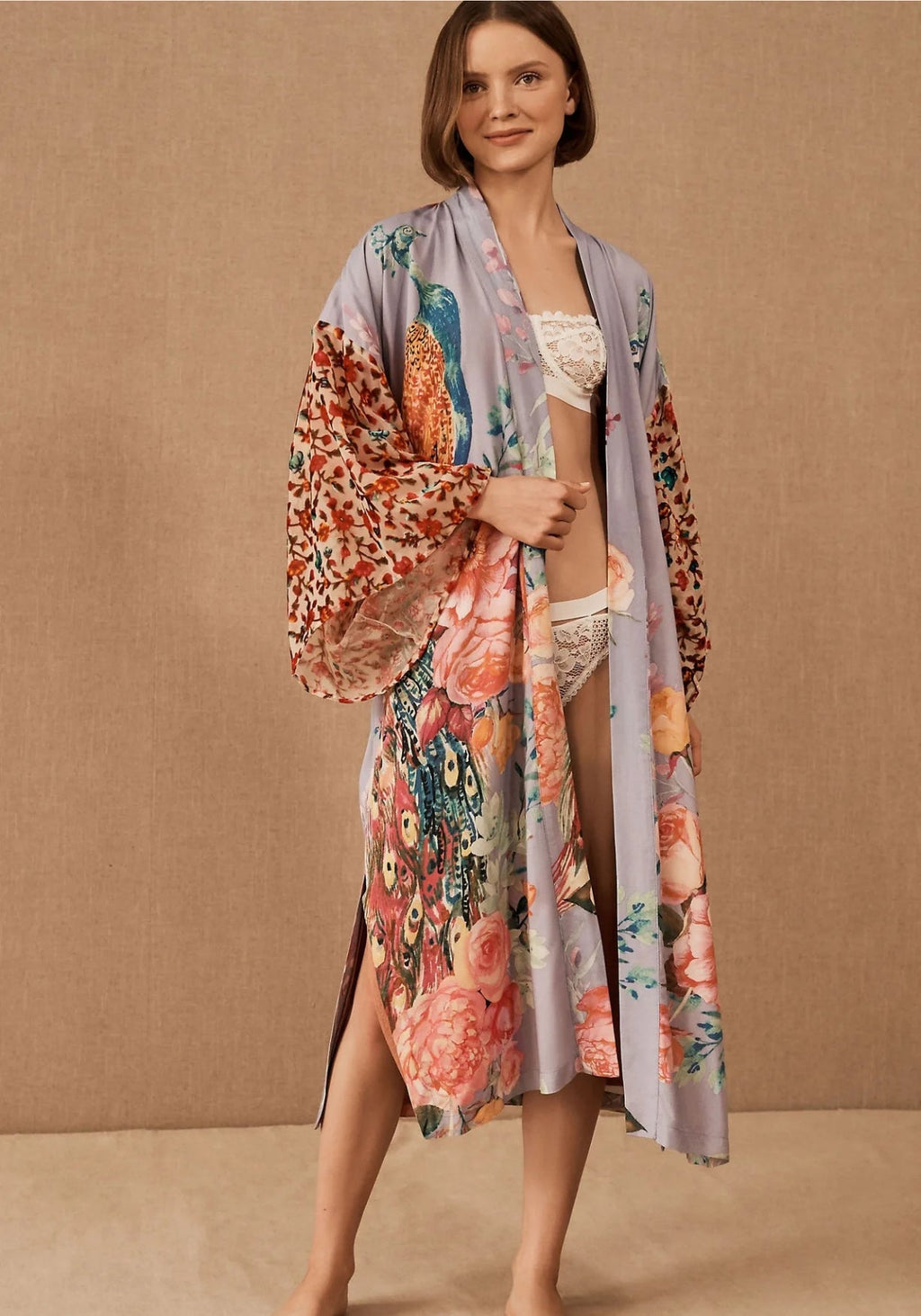 Kimono long de plage | Cache-Cœur