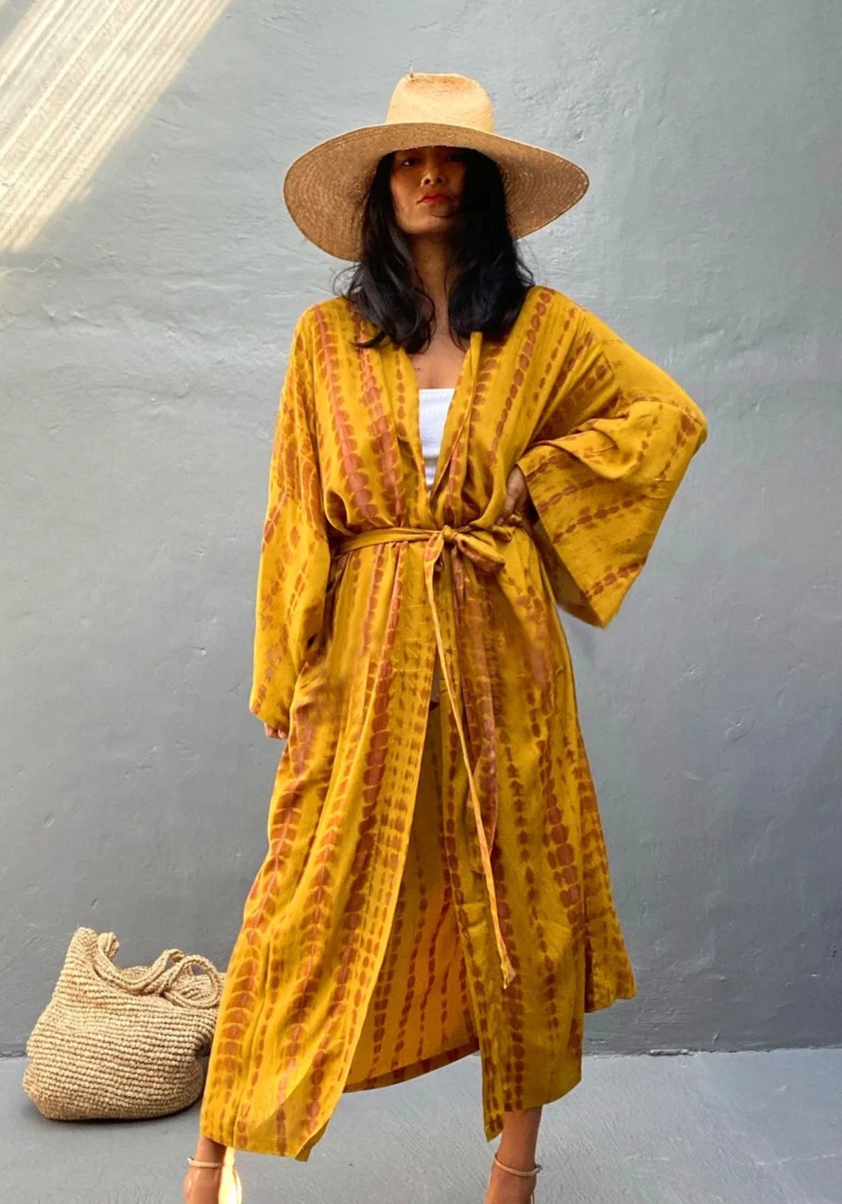 Kimono long tie & dye | Naëros