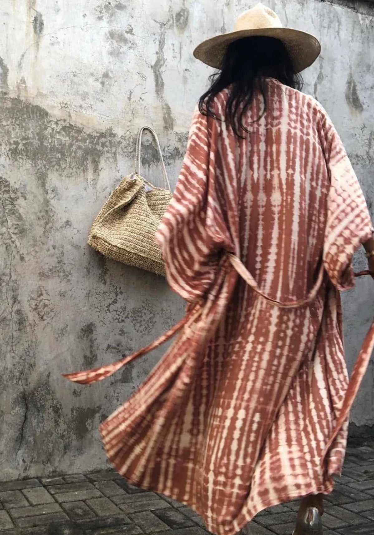 Kimono long tie & dye | Naëros