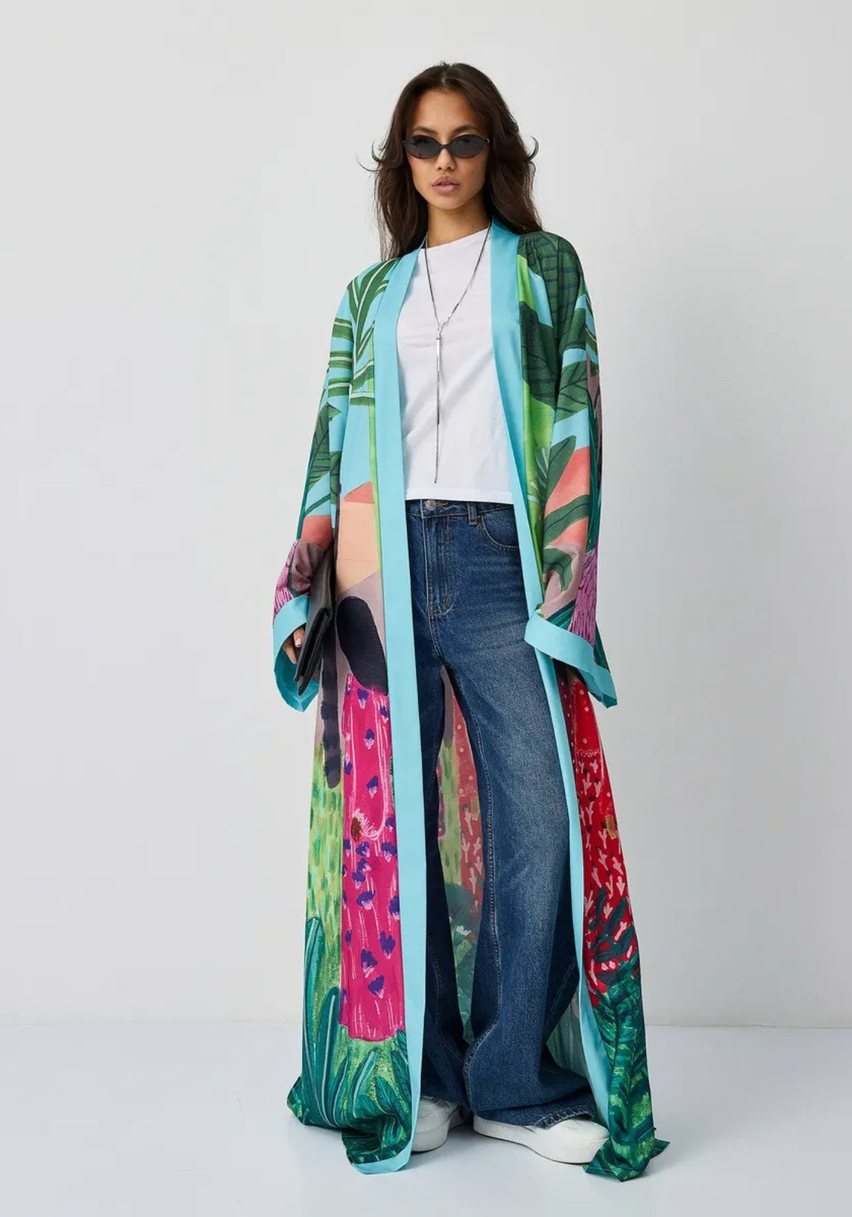Kimono long tropical | Palmaïa