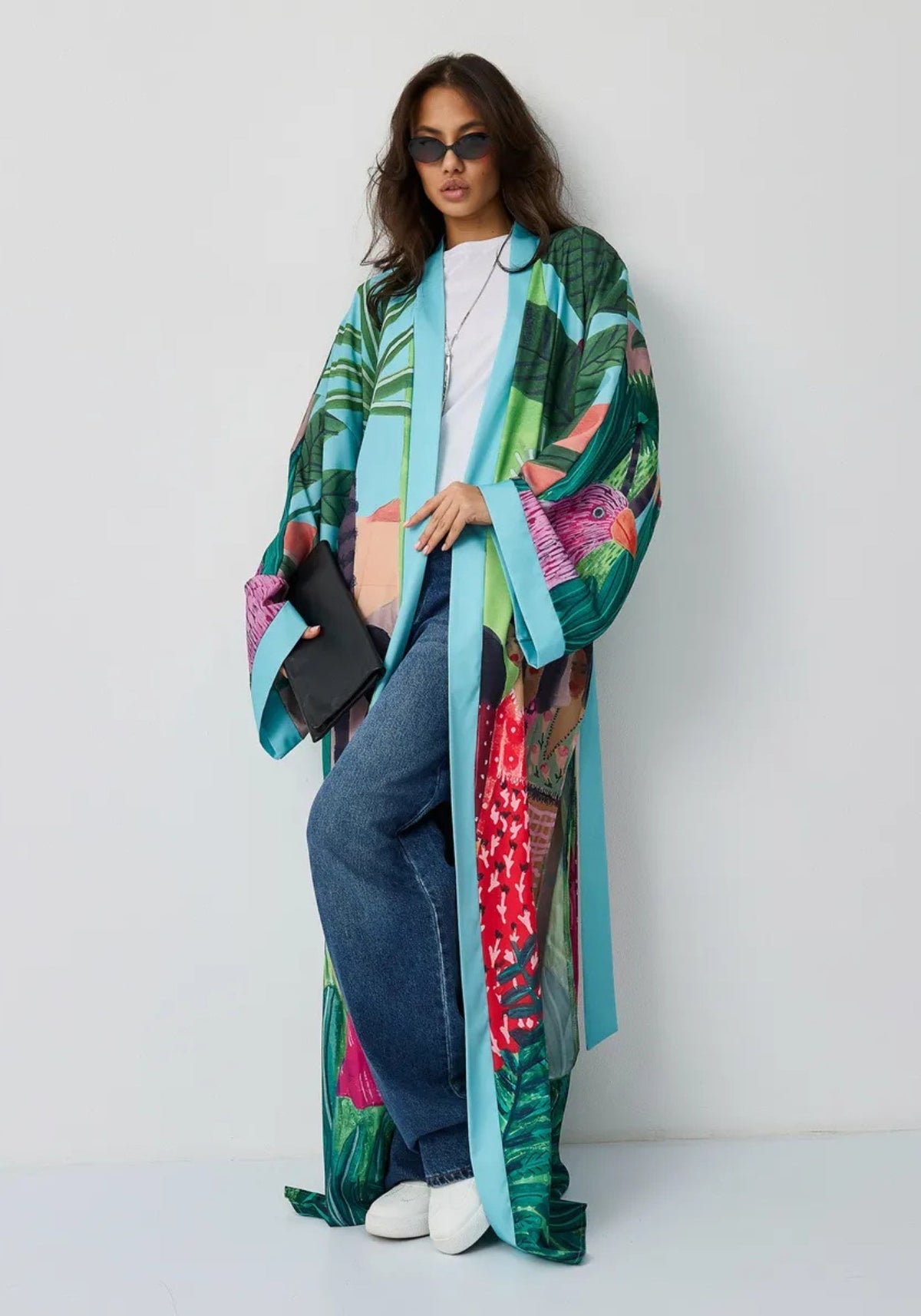 Kimono long tropical | Palmaïa