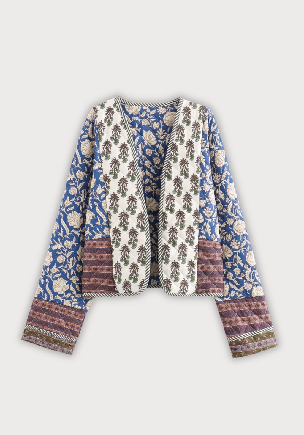 Veste kimono patchwork | Nila